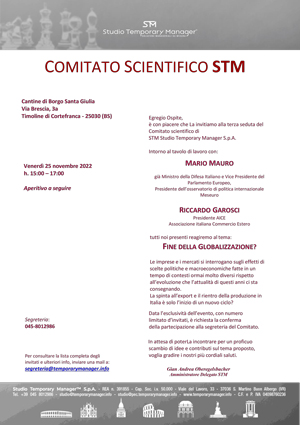 3° Comitato Scientifico STM